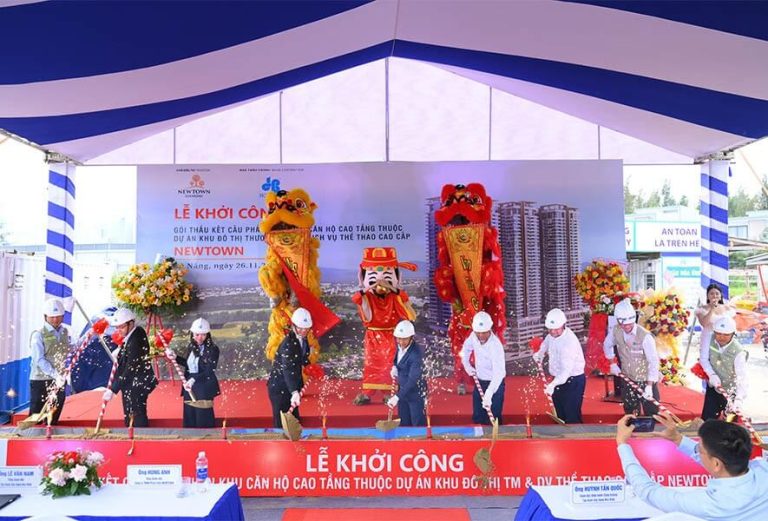 Hòa Bình trúng thầu thi công dự án Newtown Diamond Đà Nẵng.