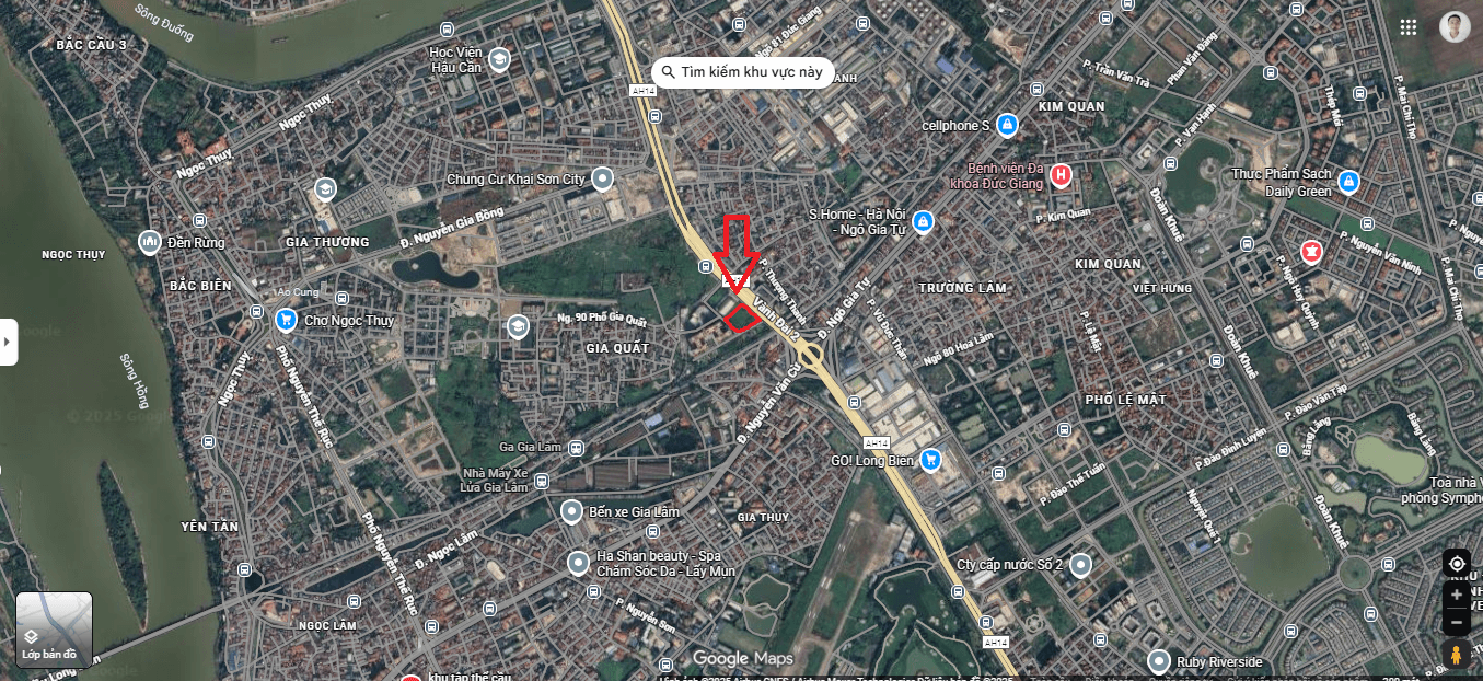 Vị trí dự án chung cư Oriental Mansion!