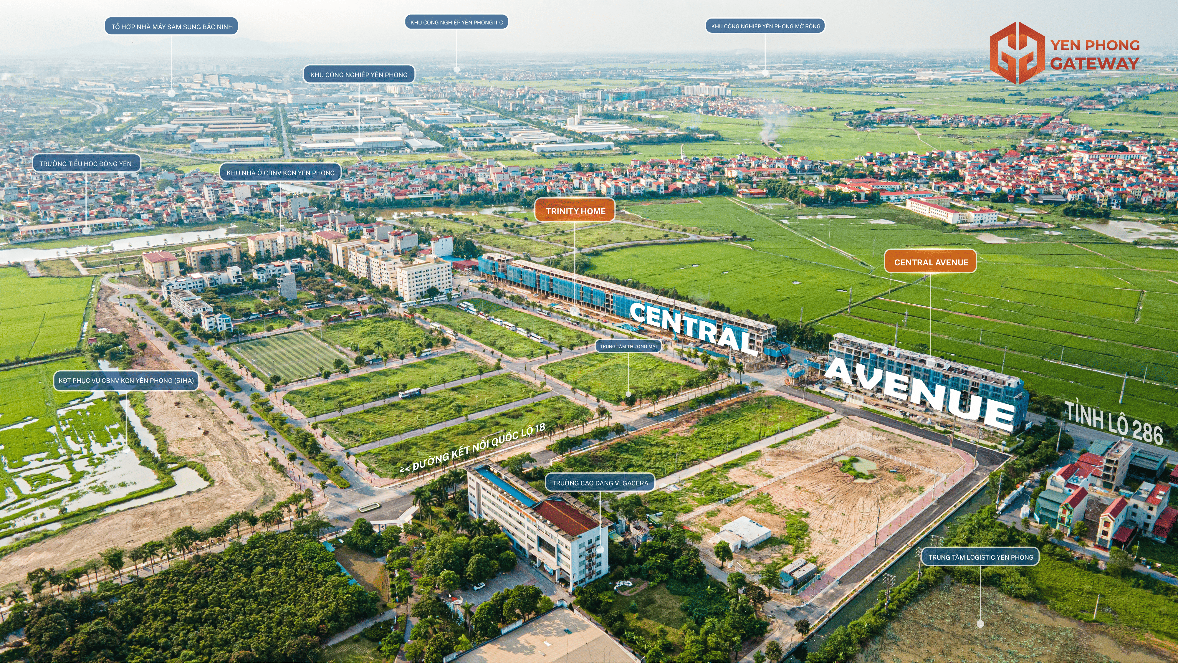 Yên Phong Gateway đã có hạ tầng đồng bộ.