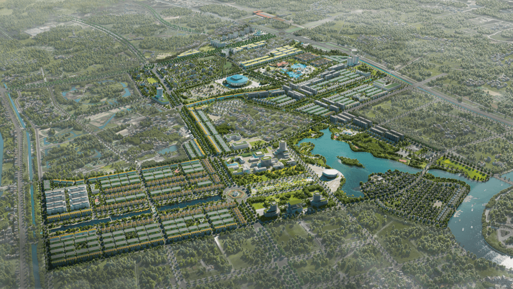 Taseco Bắc Ninh định hình là khu đô thị kiểu mẫu của khu vực ( ảnh minh họa ).