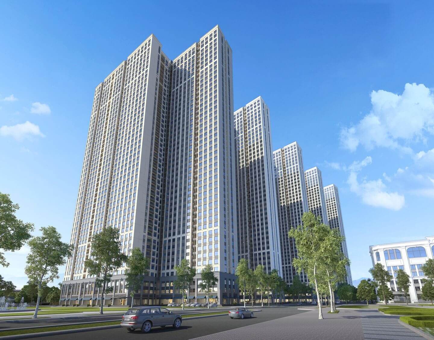 Khu đô thị hiện đại Eurowindow Yên Sở Hoàng Mai.