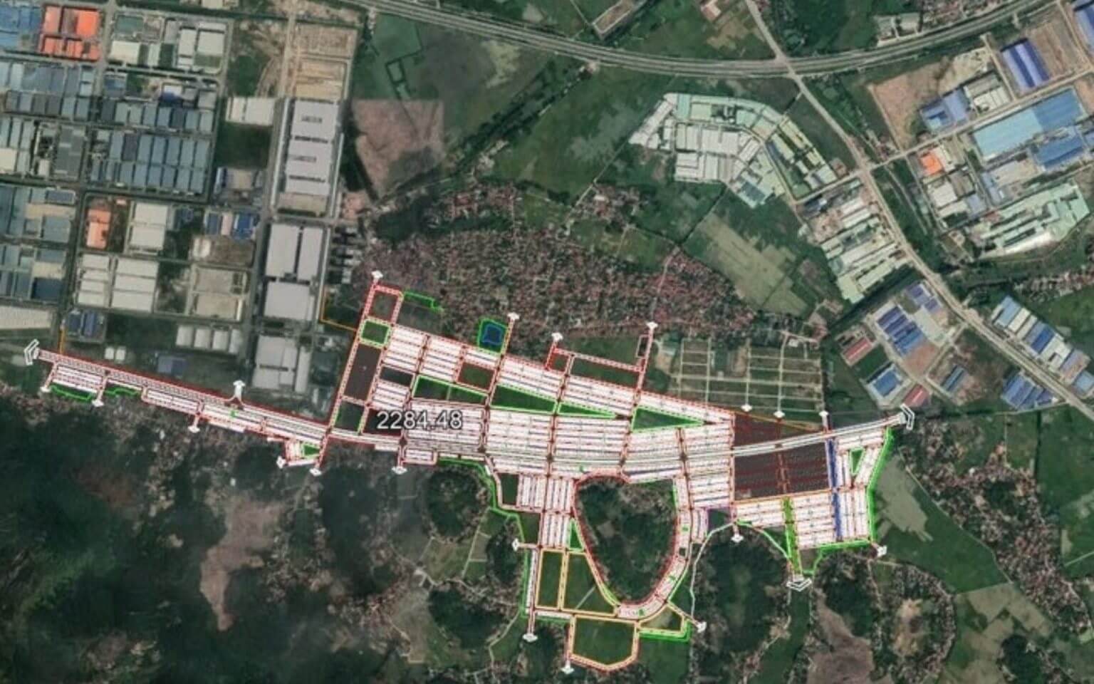 Ion City Nội Hoàng có nhiều sản phẩm thấp tầng.